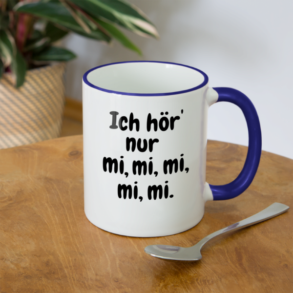 Tasse zweifarbig mi,mi – Bild 2