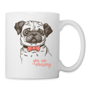 Tasse Welpe Mops