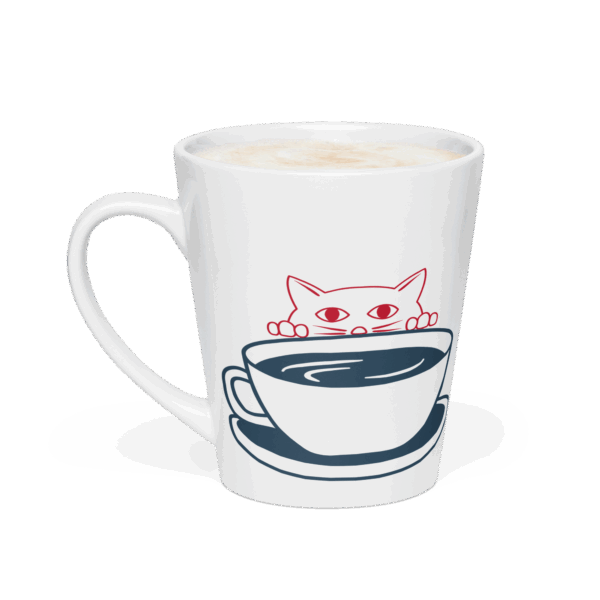 Milchkaffeetasse – Bild 3
