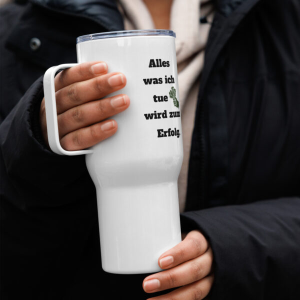 Reisebecher mit Griff – Bild 2