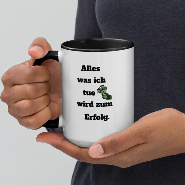 Tasse mit farbiger Innenseite – Bild 4