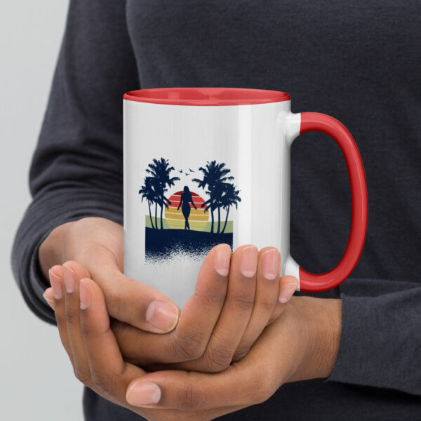 Tasse mit farbiger Innenseite